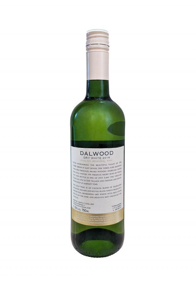 Dalwood 2018 Still White Wine Label
